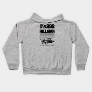 HILLMAN MINX - advert Kids Hoodie